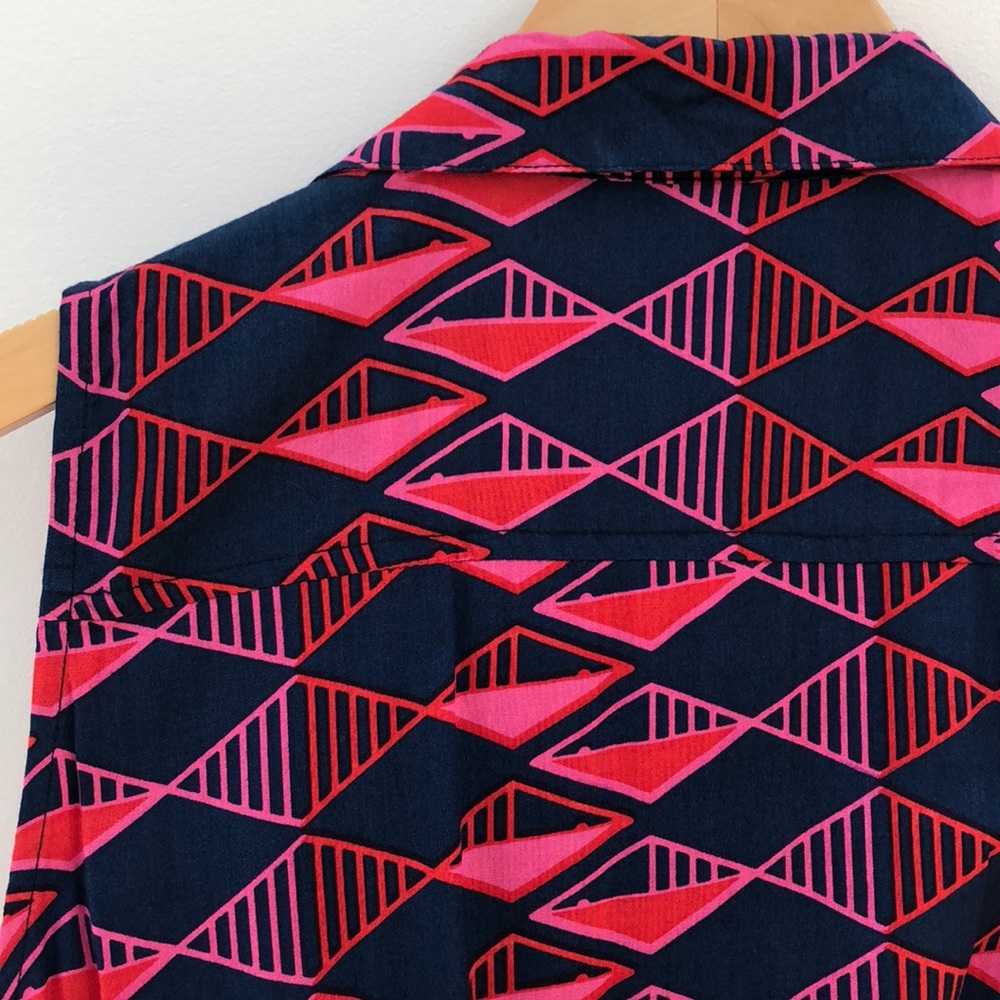 Geometric pattern dress - Picture 5 of 8